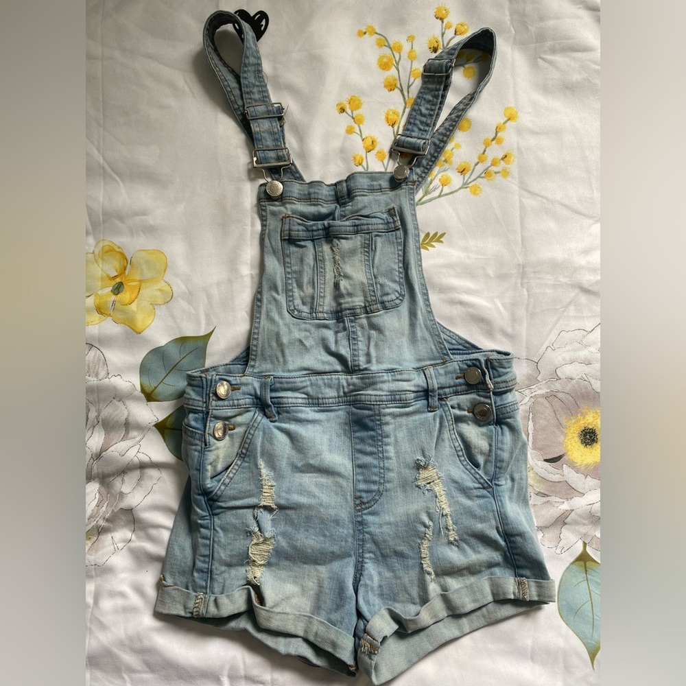 JEANS* overall Shorts